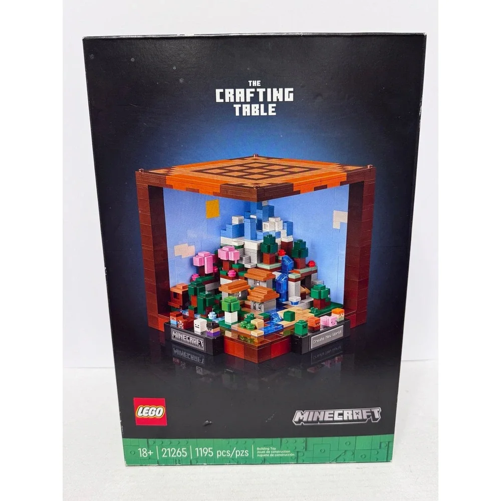 LEGO Minecraft Crafting Table Building Toy 21265 NEW